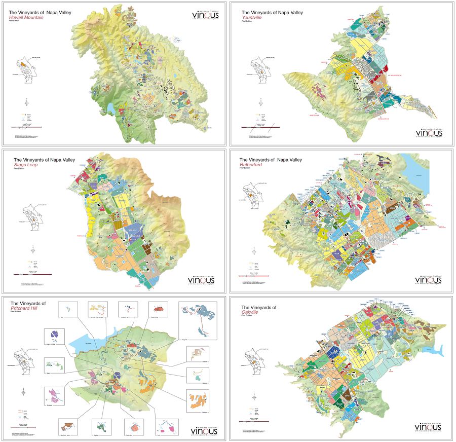 vinous napa valley vineyard maps nov 2016 vinous vinous vintage chart