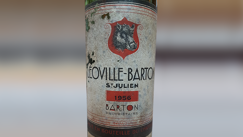 Cellar Favorite 1956 Château Léoville Barton (Oct 2018) Vinous